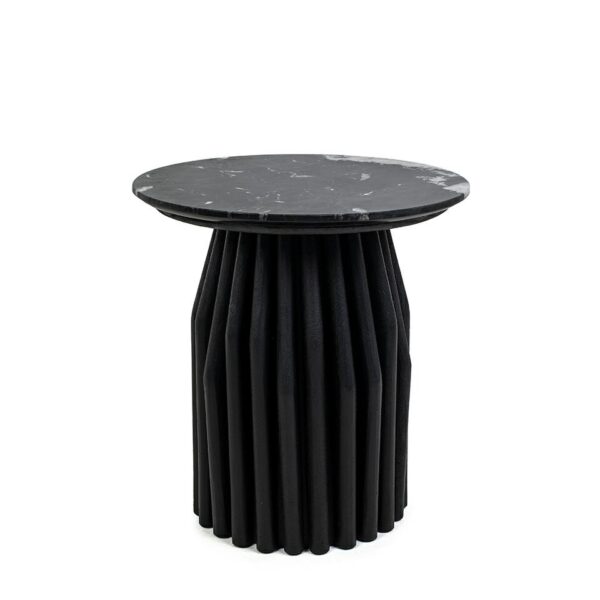 MaMaison stolik LEVANTE czarny marmur /   drewno