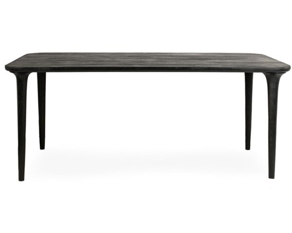 MaMaison stół jadalniany LAMINAR 200      czarny / drewno
