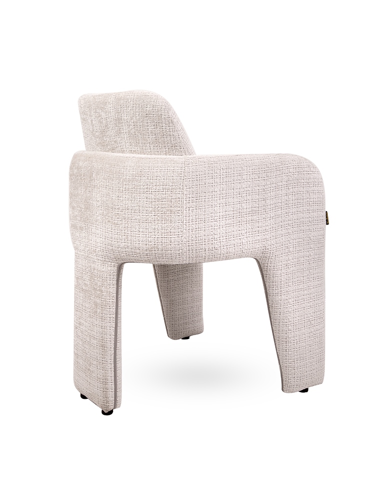 MaMaison krzesło LAUREN beżowe - obrazek 3