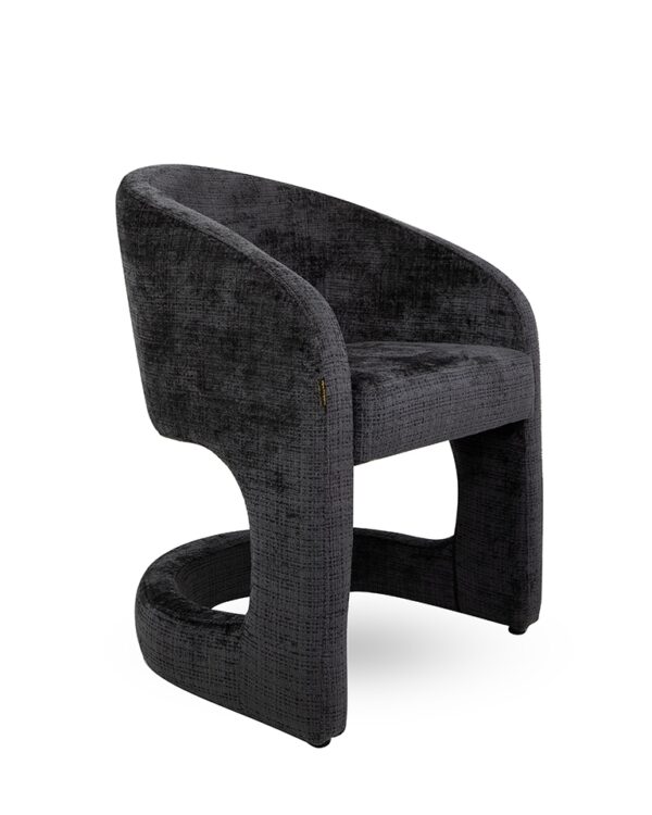 MaMaison krzesło SHELLY czarne