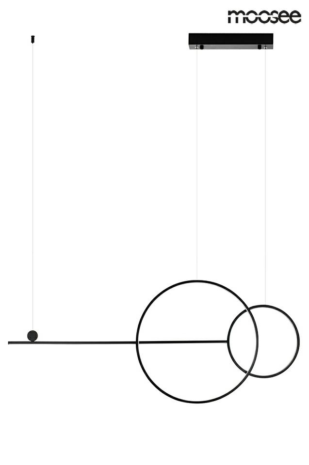 MOOSEE lampa wisząca RAGE czarna - obrazek 2