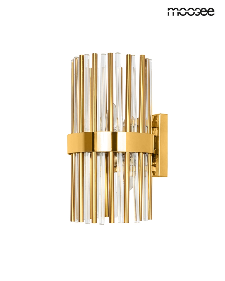 MOOSEE lampa ścienna GARDA złota