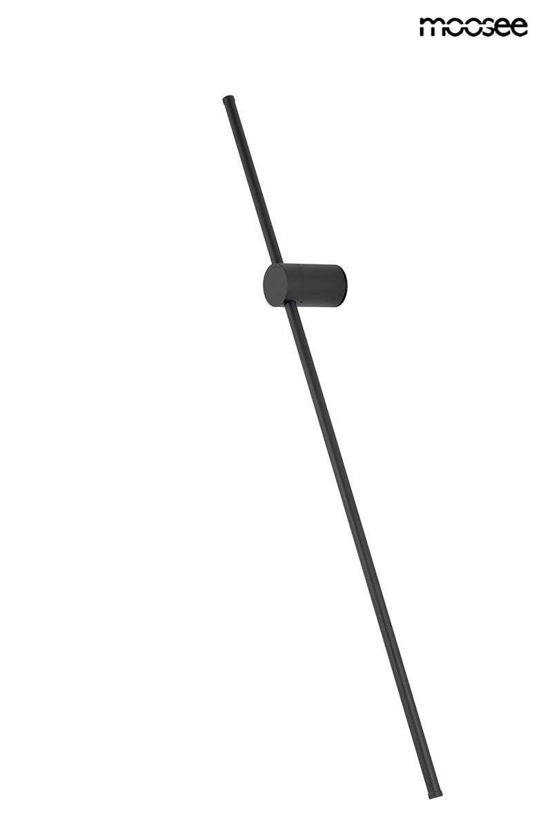 MOOSEE lampa ścienna OMBRE 120 czarna - obrazek 3