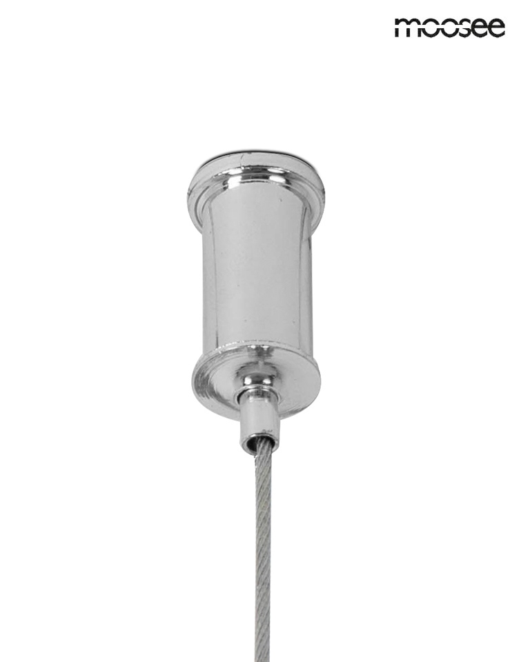 MOOSEE lampa wisząca LASSO 300 Smart srebrna - obrazek 3