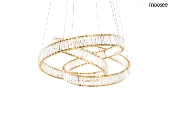 MOOSEE lampa wisząca WAVE 80 złota