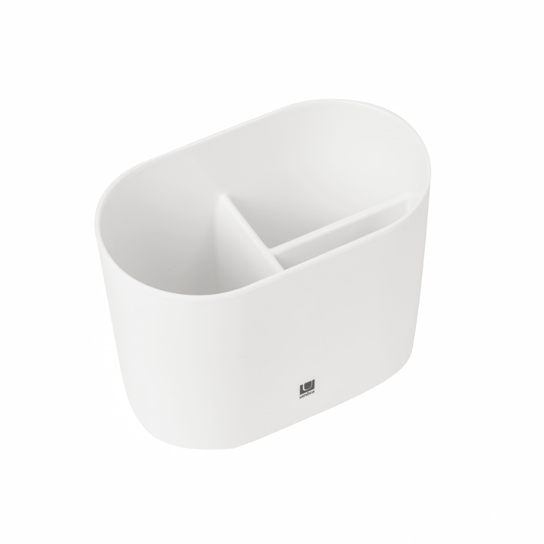 UMBRA kubek na szczoteczki STEP - biały - obrazek 2