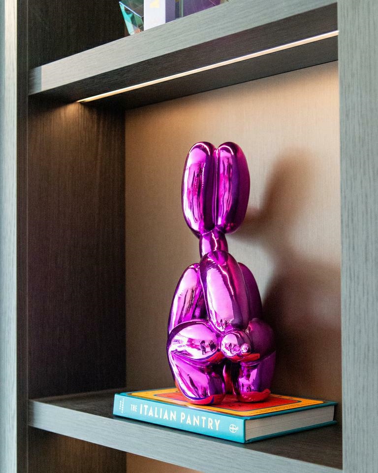 RICHMOND dekoracja DOG fioletowa - obrazek 2