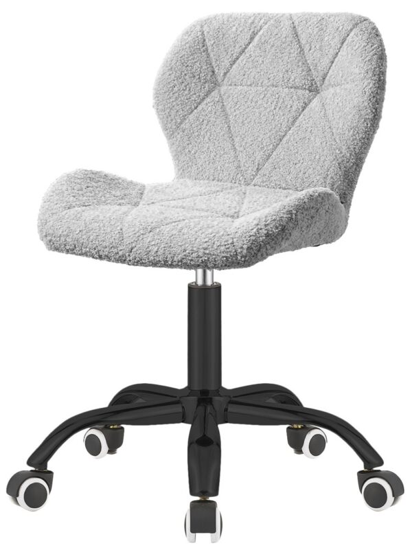 Krzesło obrotowe VASTO OFFICE BOUCLE GREY SMOKE