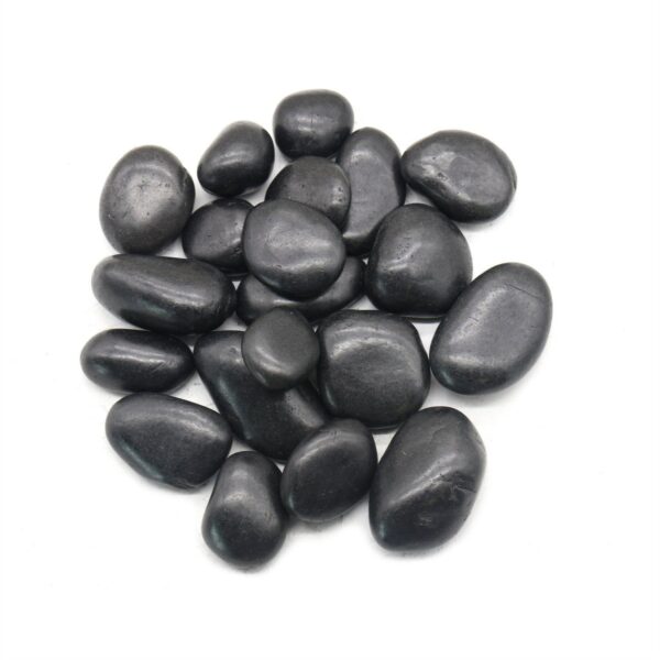 Kamień OTOCZAK 3-5 cm 20 kg polerowany    czarny