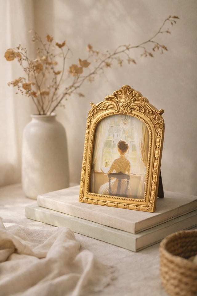 Ramka na zdjęcia SHP VINTAGE RENESANS     antyczne złoto - obrazek 3