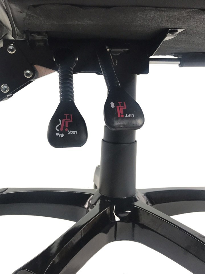 Fotel obrotowy do biurka TITAN GREEN ALCANTARA BASIC - obrazek 3