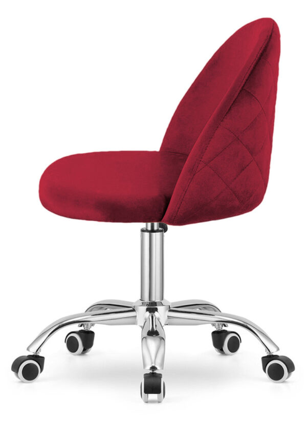 Krzesło obrotowe GLORIA OFFICE WINE VELVET