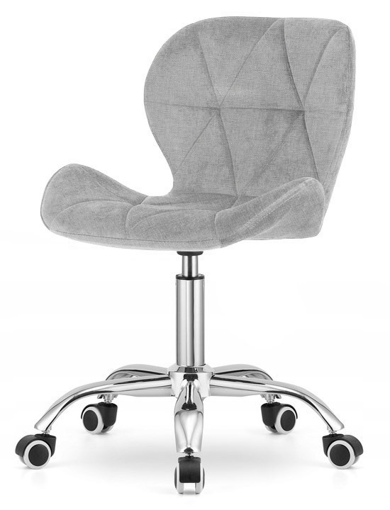 Krzesło obrotowe VASTO OFFICE FABRIC GREY SILVER