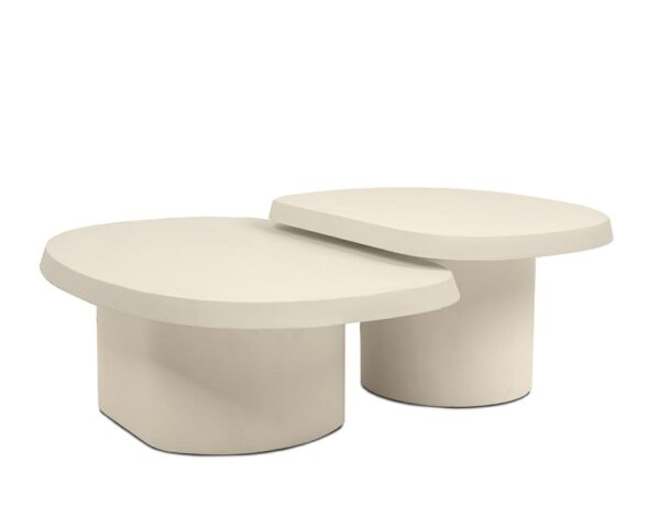 MaMaison zestaw stolików kawowych OTTO    70 / 90 beżowy