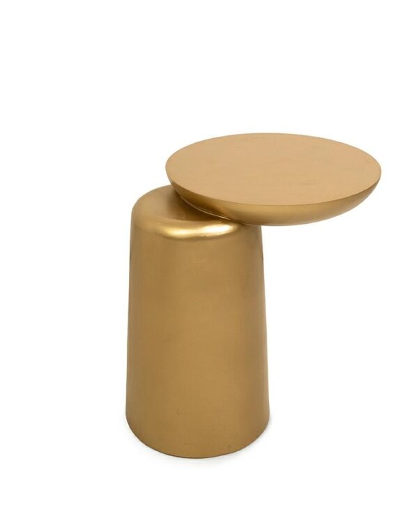 MaMaison stolik ELIAS 41 złoty / drewno