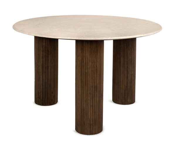 MaMaison stół jadalniany RAGNO 120        drewno / marmur