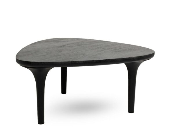MaMaison stolik kawowy LAMINAR 86 czarny  / drewno