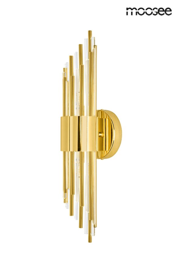 MOOSEE lampa ścienna AMADEO złota