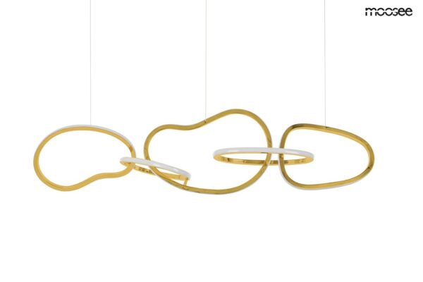 MOOSEE lampa wisząca JAZZ 5 złota