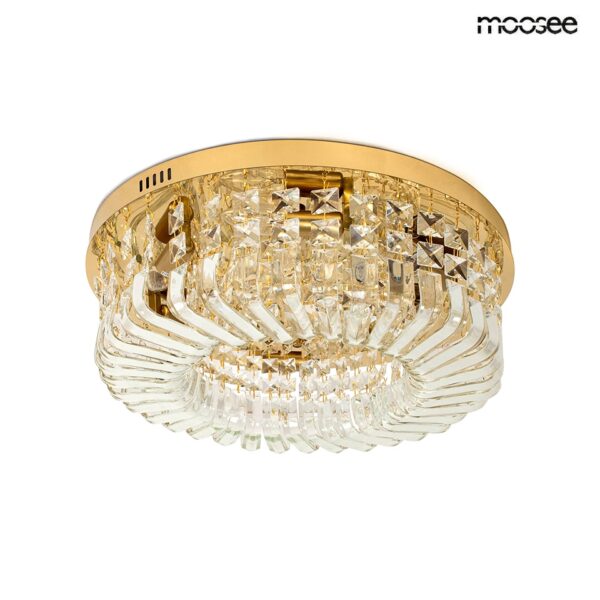 MOOSEE lampa sufitowa / plafon BALUNA 80  złota