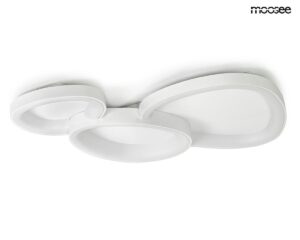 MOOSEE lampa sufitowa / plafon CELLS 3    biała