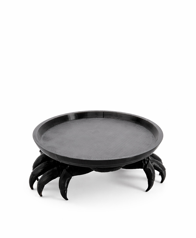 Taca dekoracyjna SHP CRAB czarna - obrazek 2