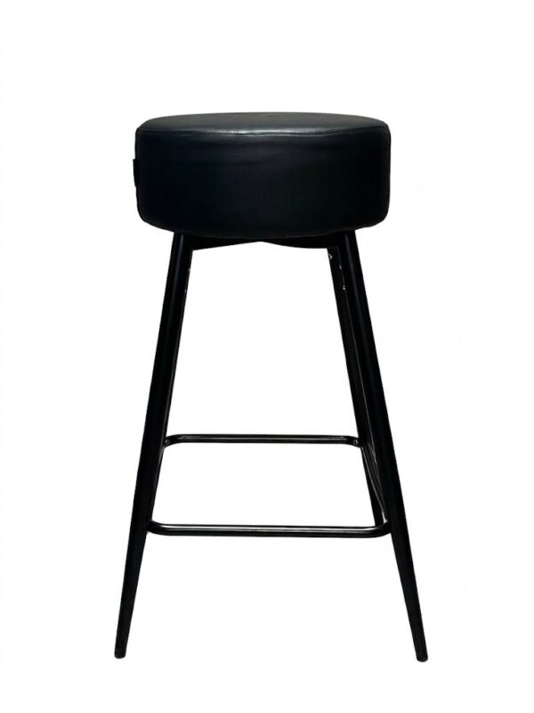Krzesło barowe ASTI AVA BLACK PU hoker BAR
