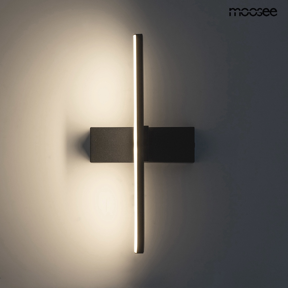 MOOSEE lampa ścienna REM czarna - obrazek 3